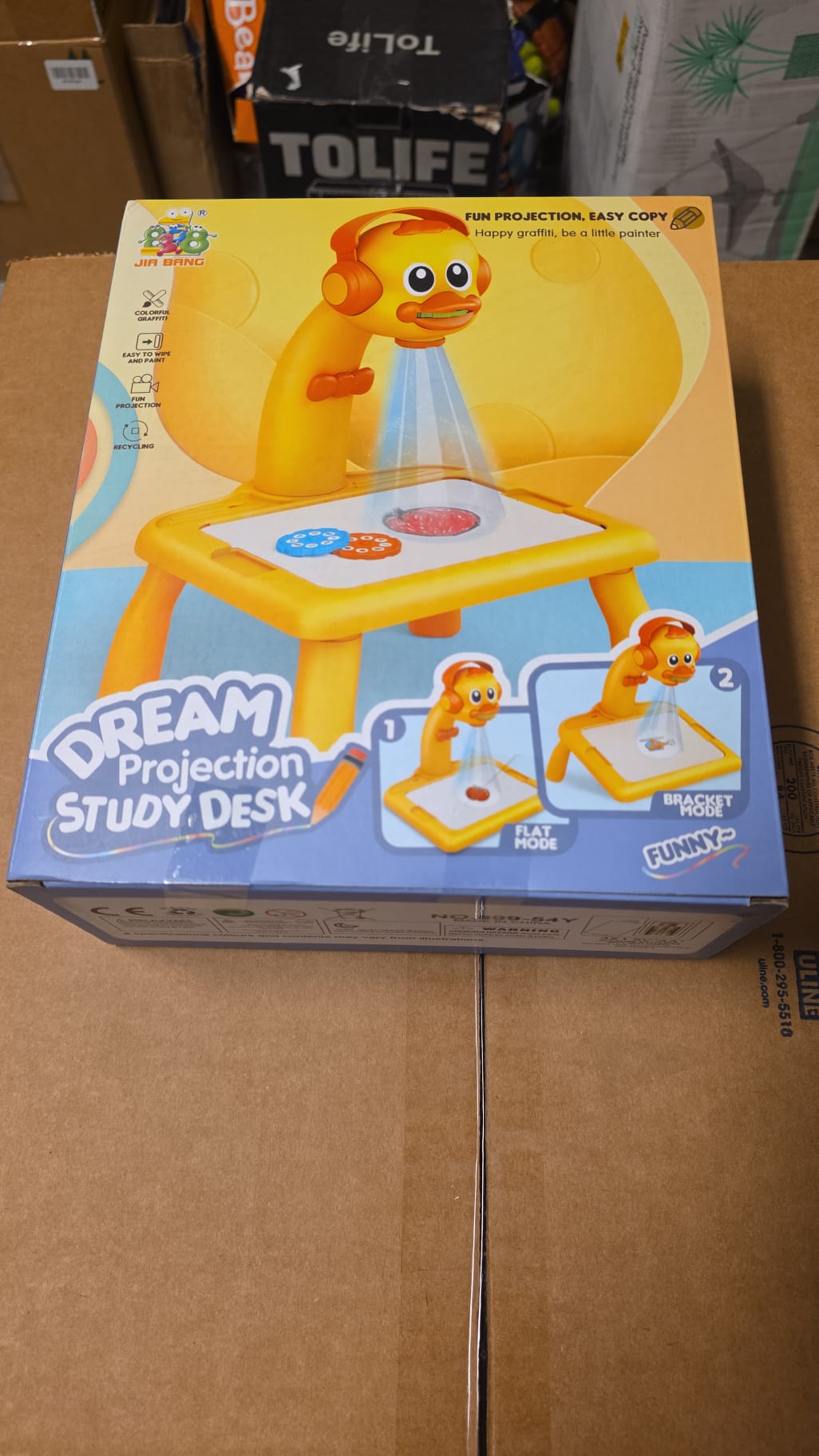 Dream Projection Study Desk Drawing Led Projector Art Children Table Toys 95-97