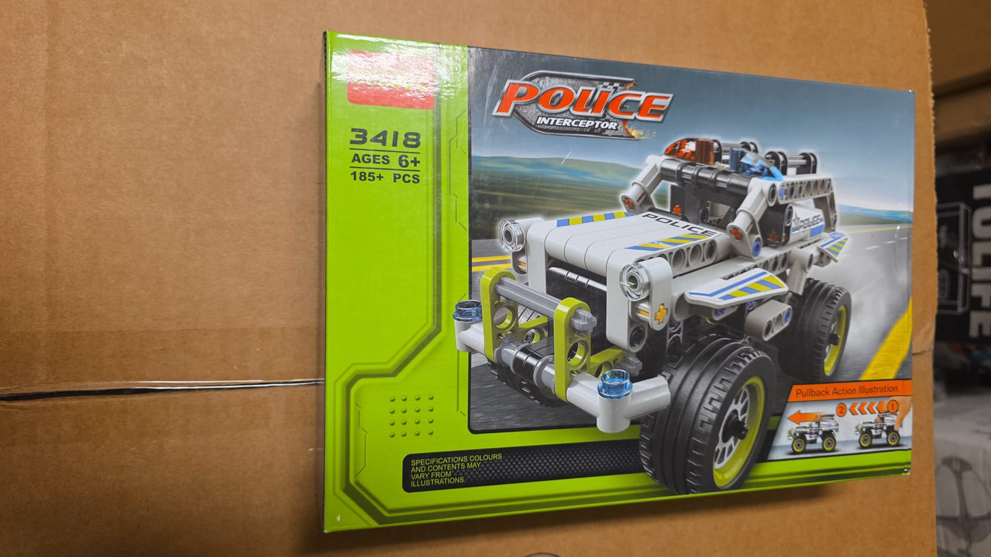 Decool 3418 The Police Technic Compatible LEGO 42047 95-97