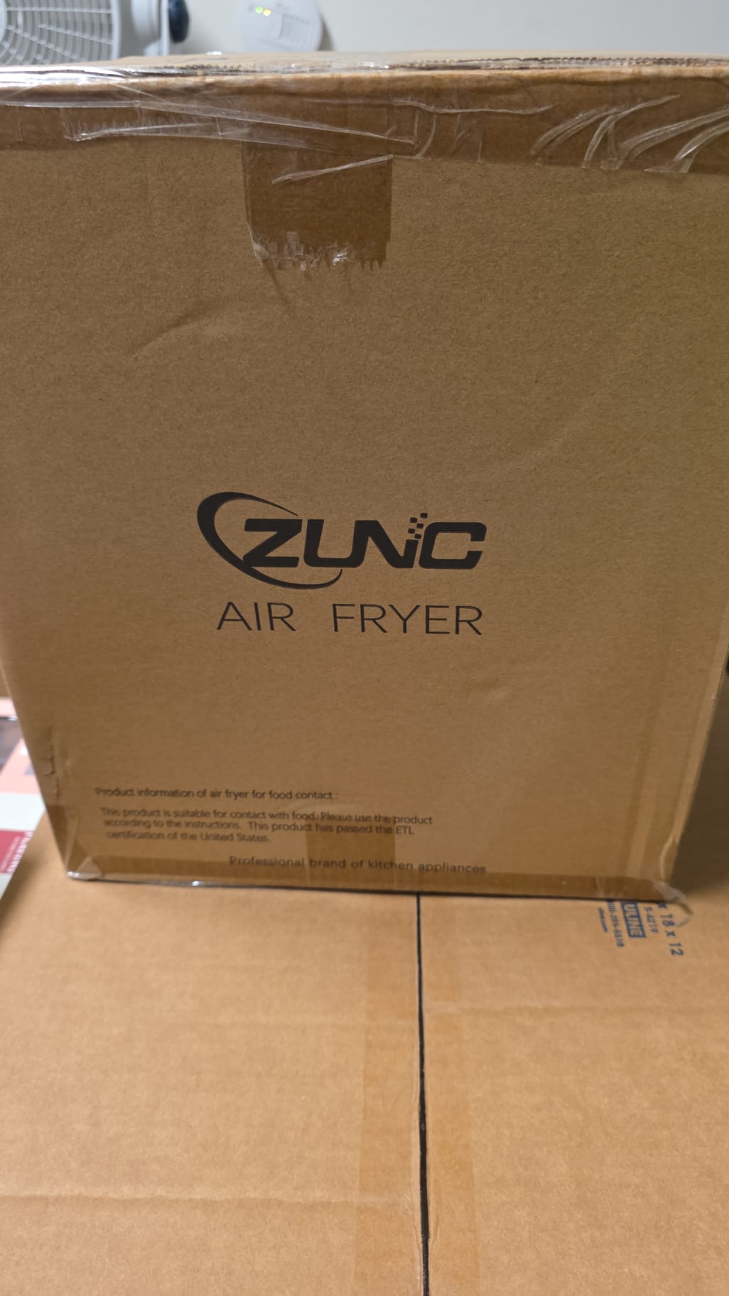 ZUNC Air Fryer 3.6Q AF-D300W Black 95-97