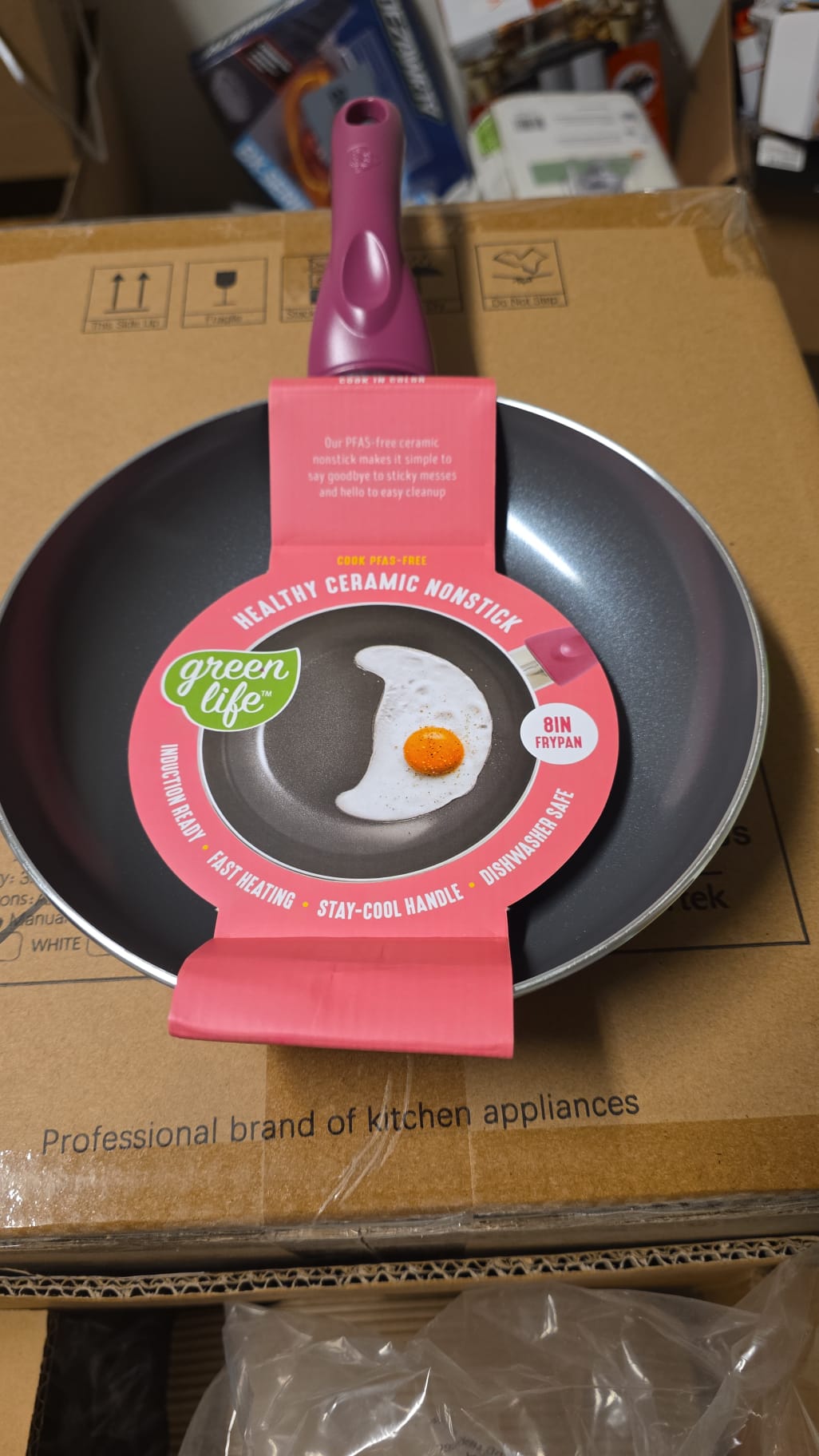 GreenLife Essentials 8" Frying Pan Skillet 95-97