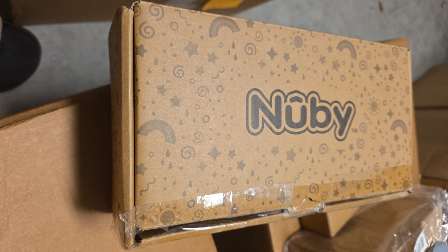 Nuby Clik-It Grip N' Sip Soft Spout No-Spill Training Sippy Cup 99