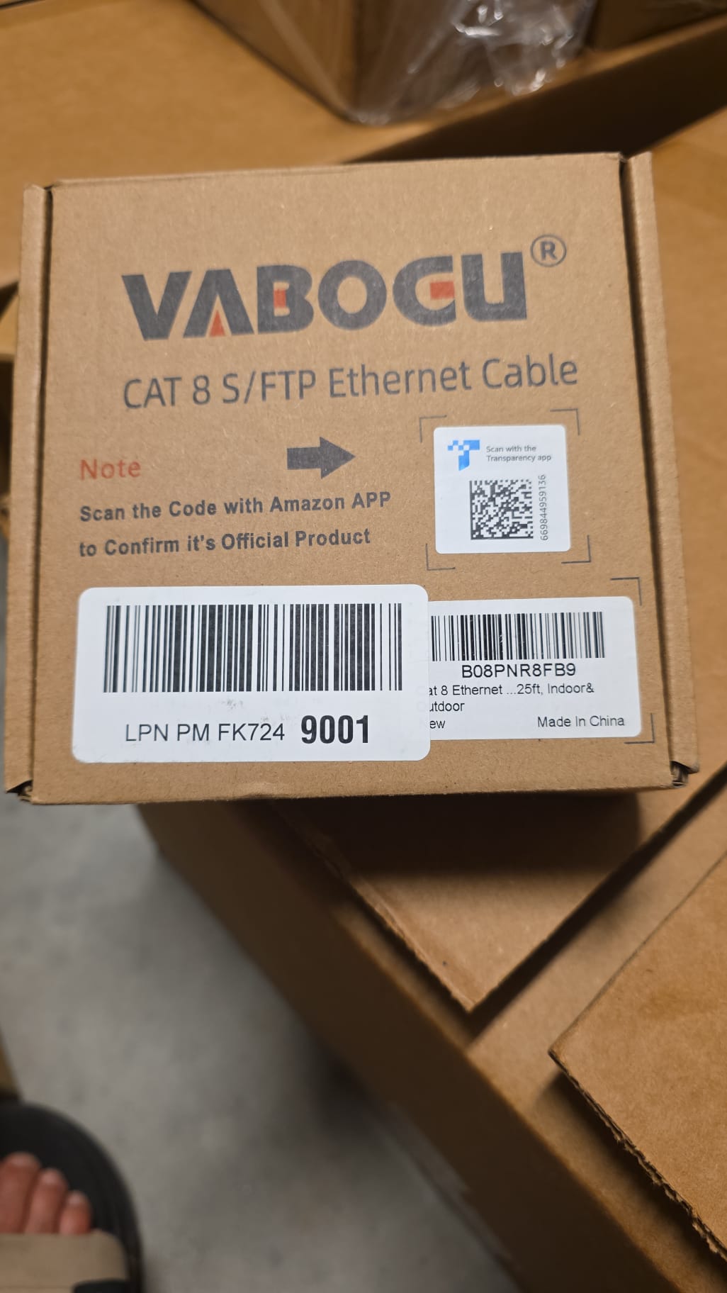 Vabogu Cat 8 Ethernet Cable 25FT 99