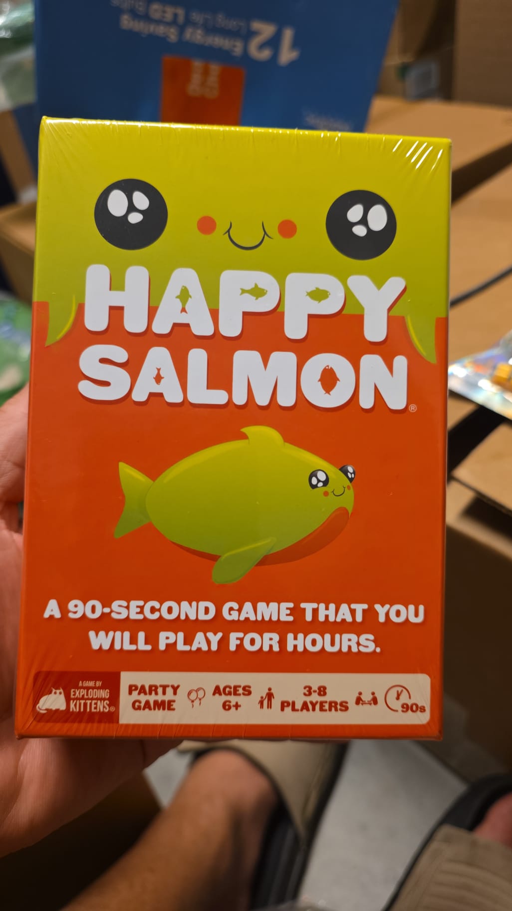 Exploding Kittens Happy Salmon 3-8 Players 100