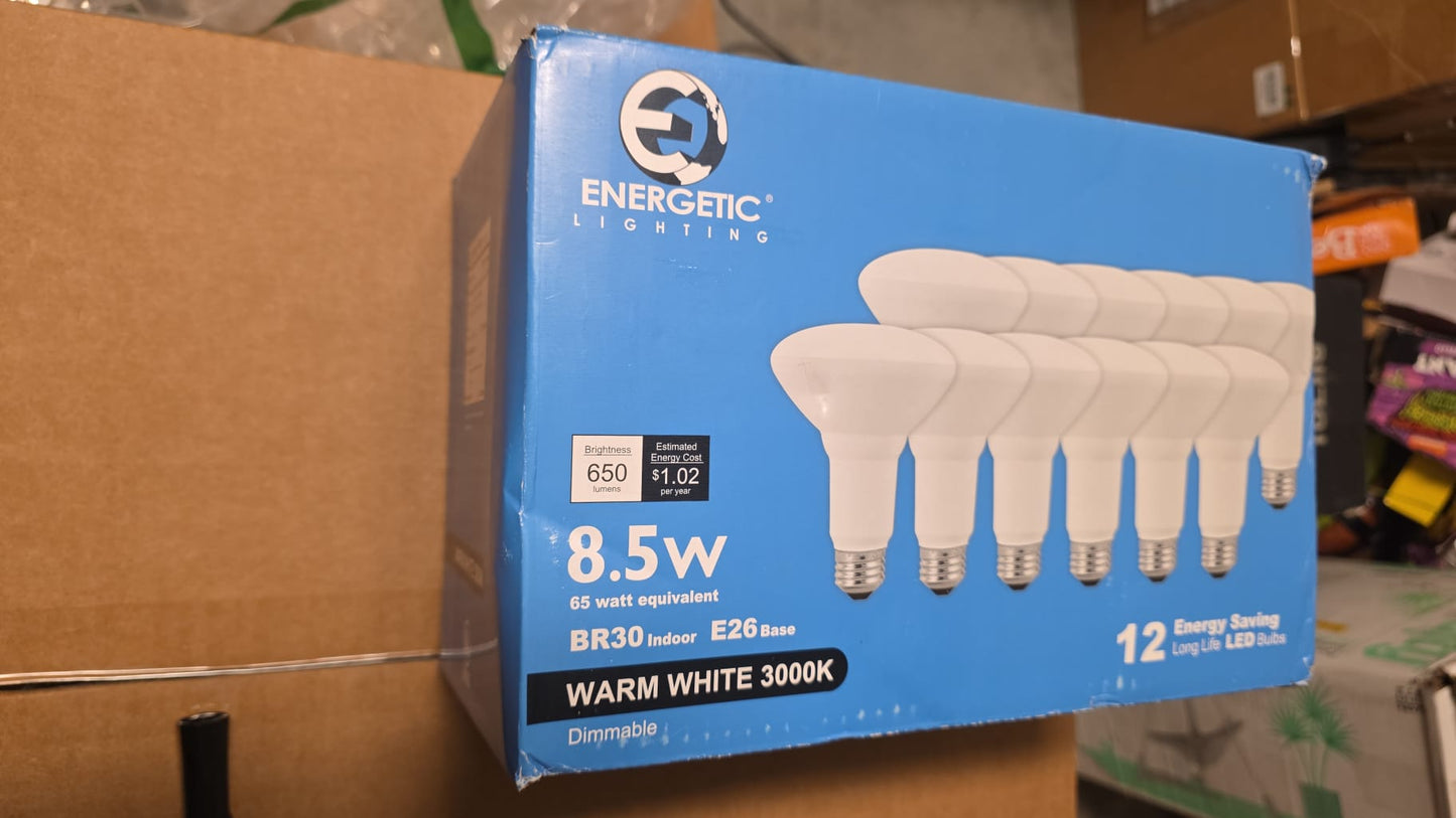 Energetic LED Recessed Light Bulbs BR30 12 pack 101
