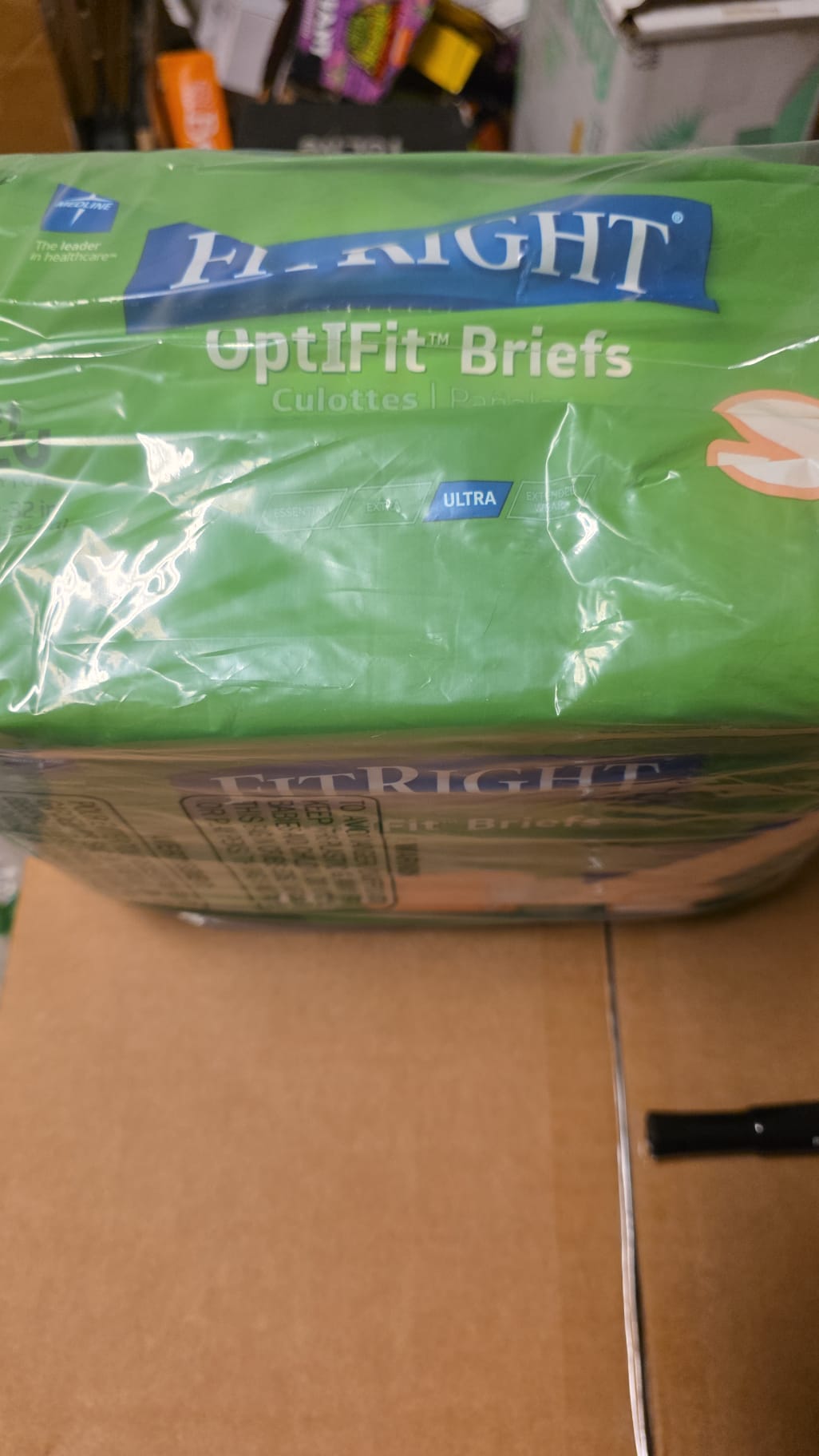 FitRight OptiFit Ultra Incontinence Briefs Unisex Heavy Absorbency S 20in-32in 20Ct 101