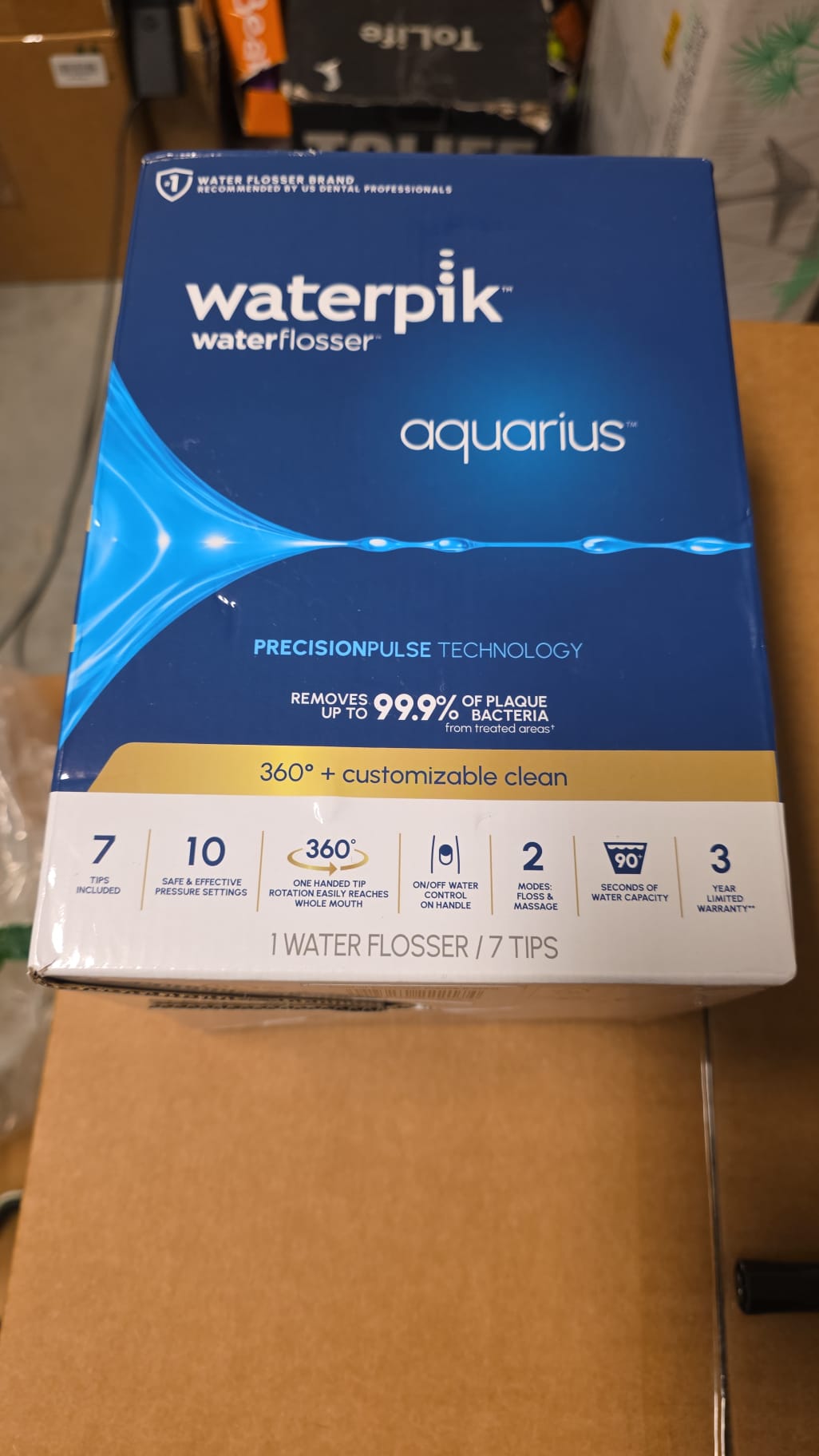 Waterpik Aquarius Water Flosser For Teeth Cleaning 101