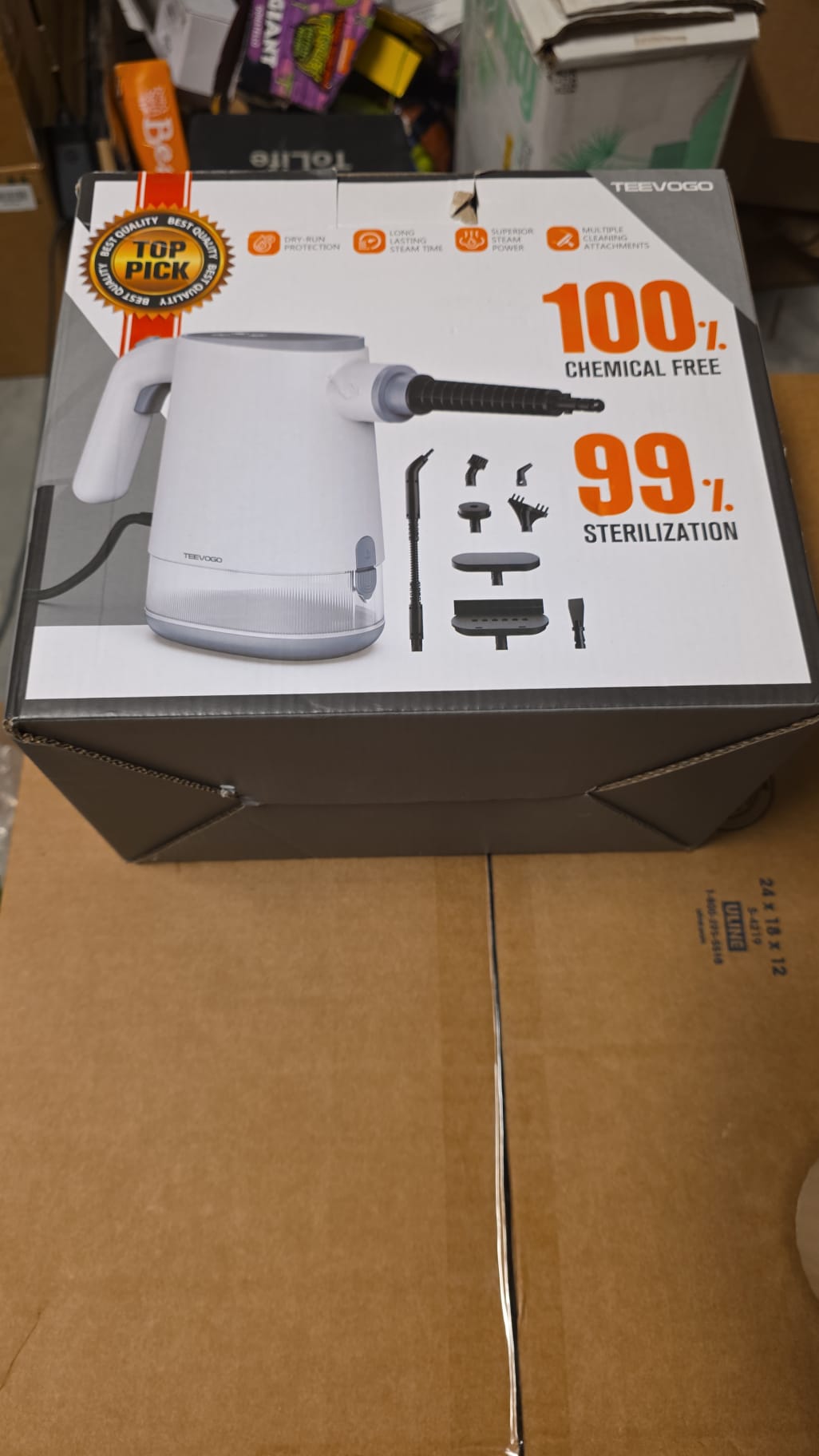 TEEVOGO 1200W Steam Cleaner 101
