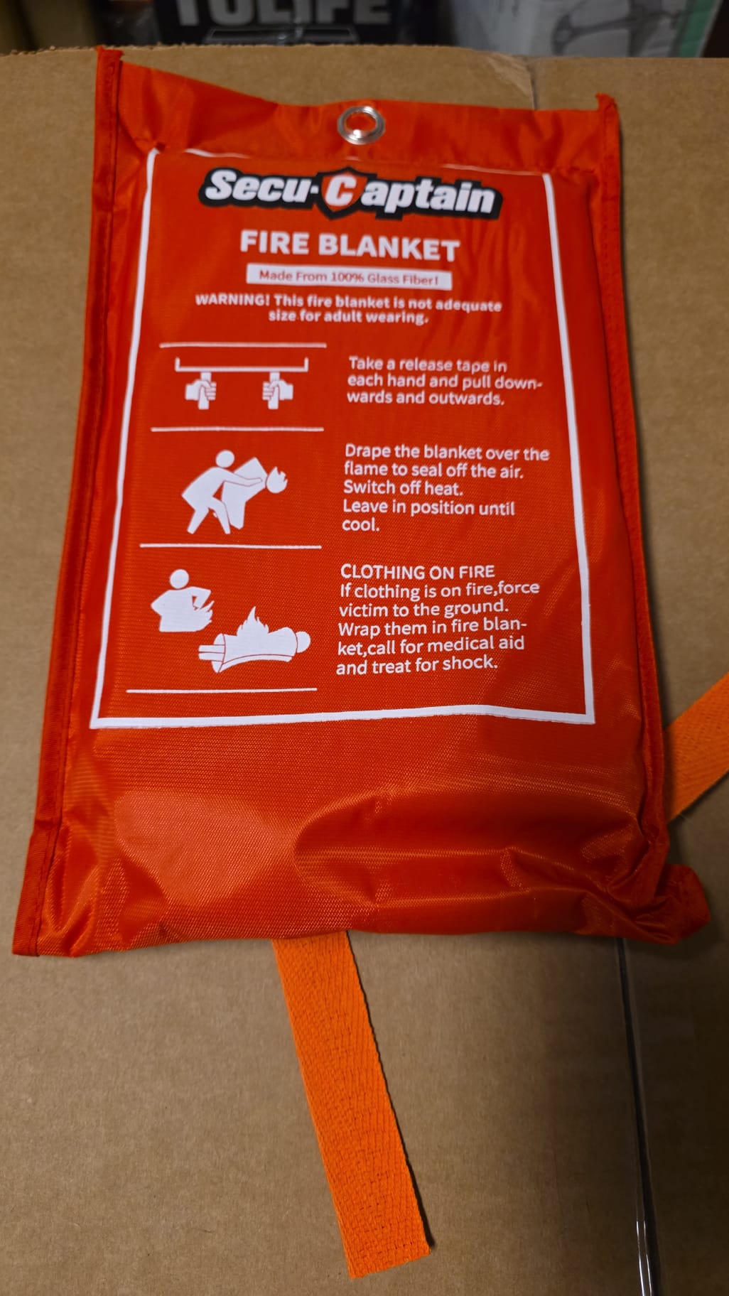 SecuCaptain Emergency Fire Blanket for Home and Kitchen 101