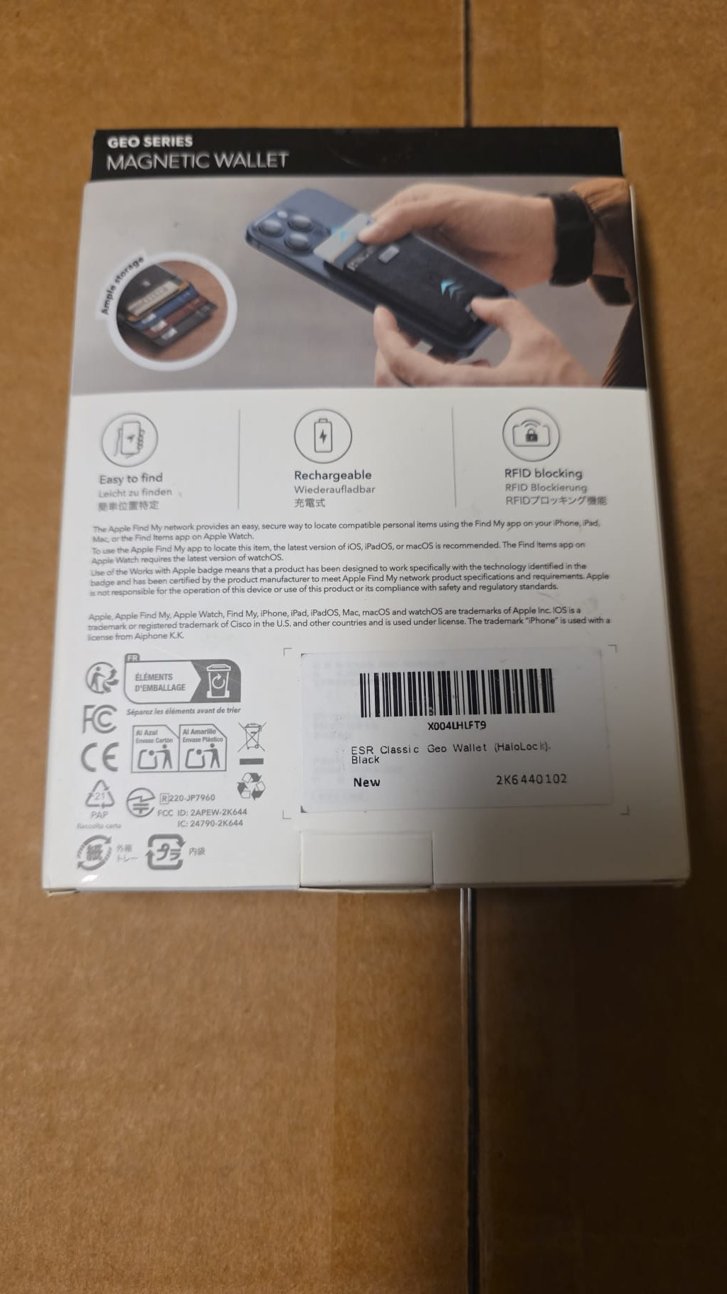 ESR Geo for MagSafe Wallet with Full Find My Functionality 102