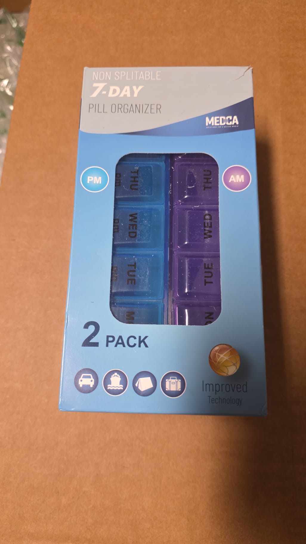 MEDca Weekly Pill Organizer 102