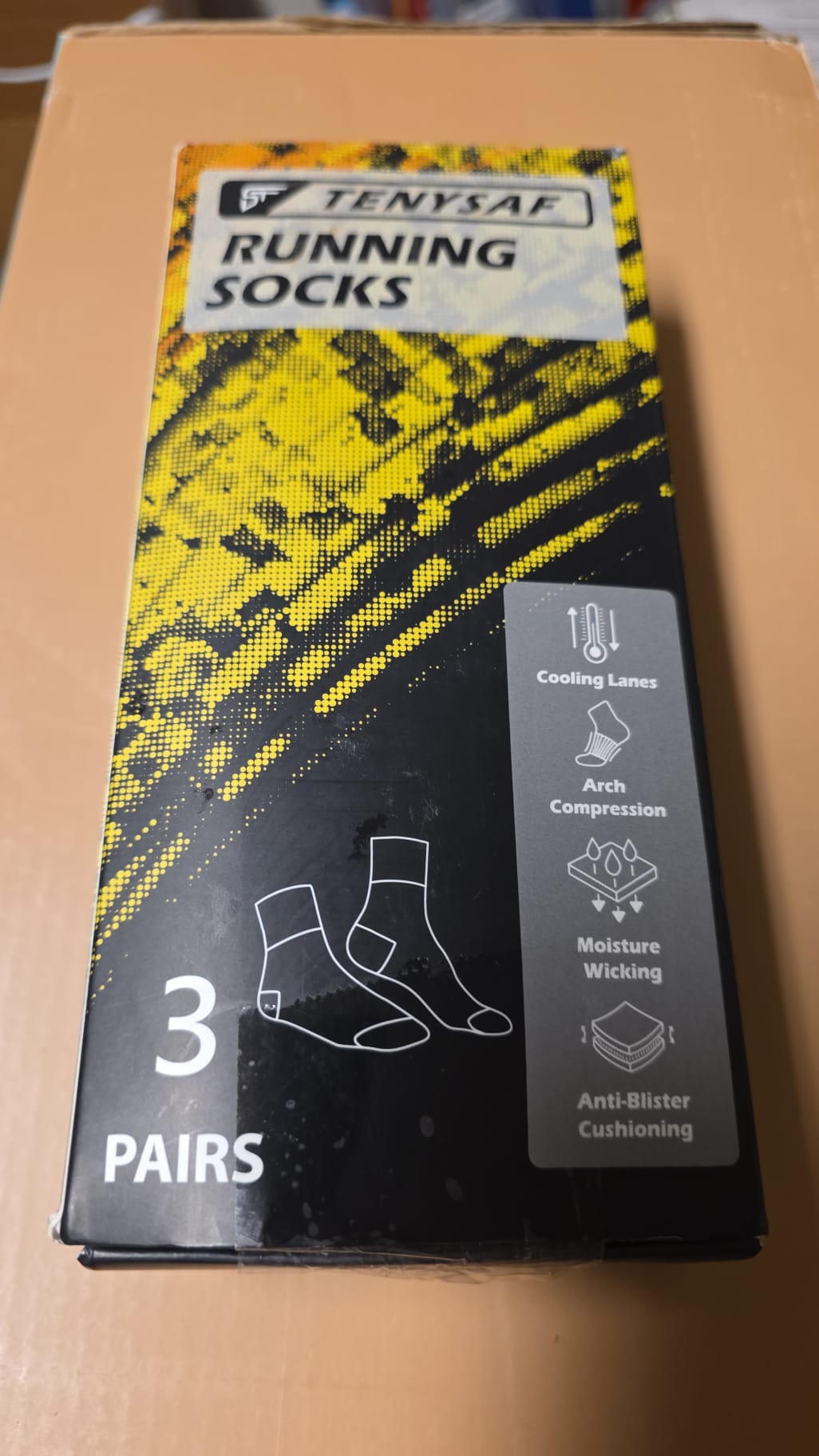 TENYSAF Running Socks 102a