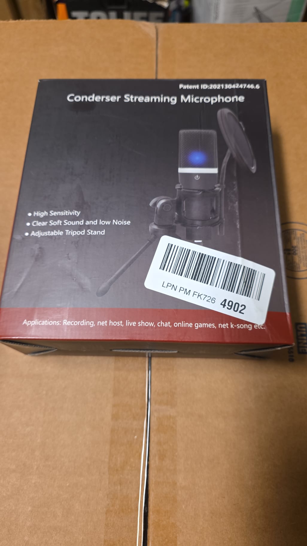 Condenser Streaming Microphone 95-97