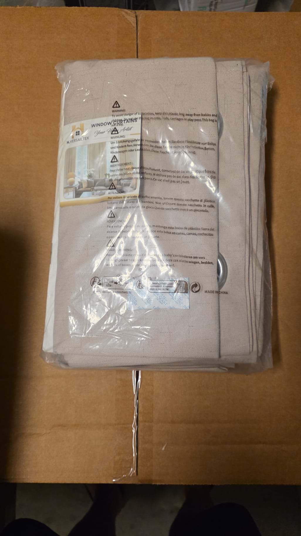H.VERSAILTEX 100% Blackout Curtains for Bedroom 95-97