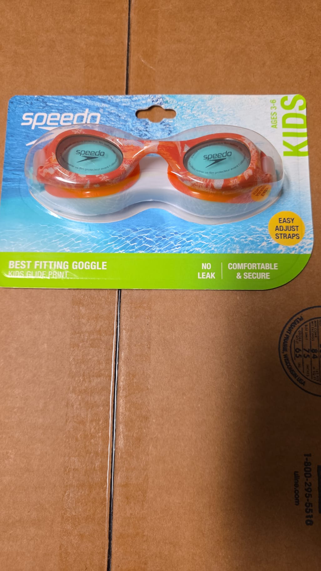 Speedo Kids Glide Print Goggle 98