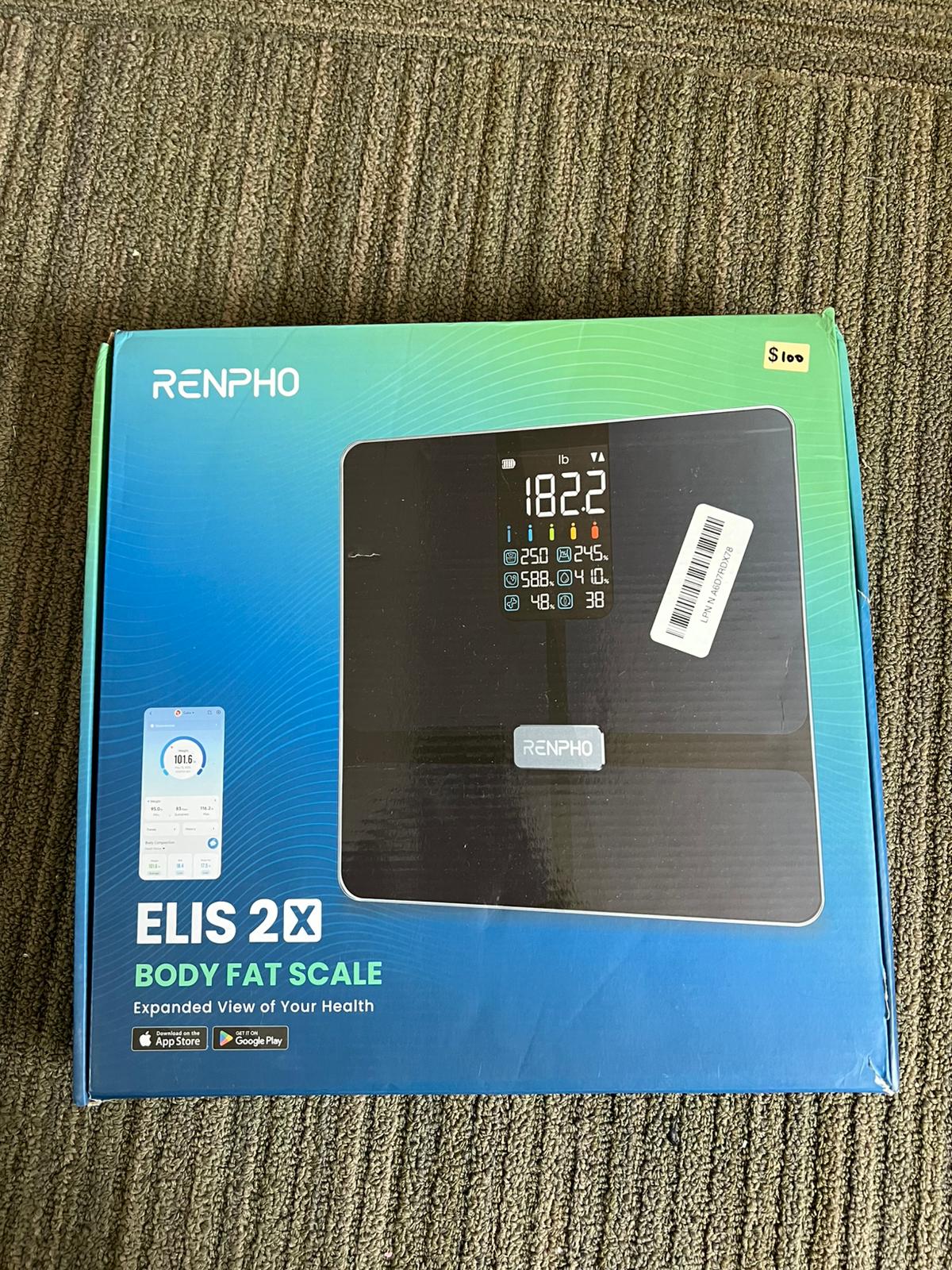 RENPHO Scale for Body Weight, Smart Scale with BMI, Body Fat, Muscle Mass, Bluetooth