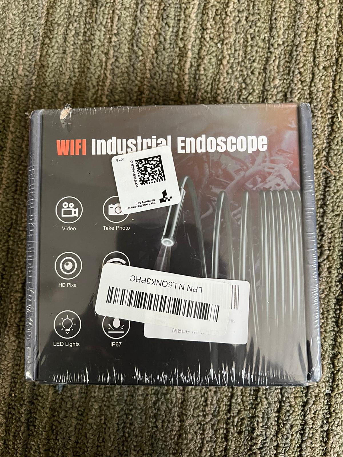 Endoscope Camera with Light