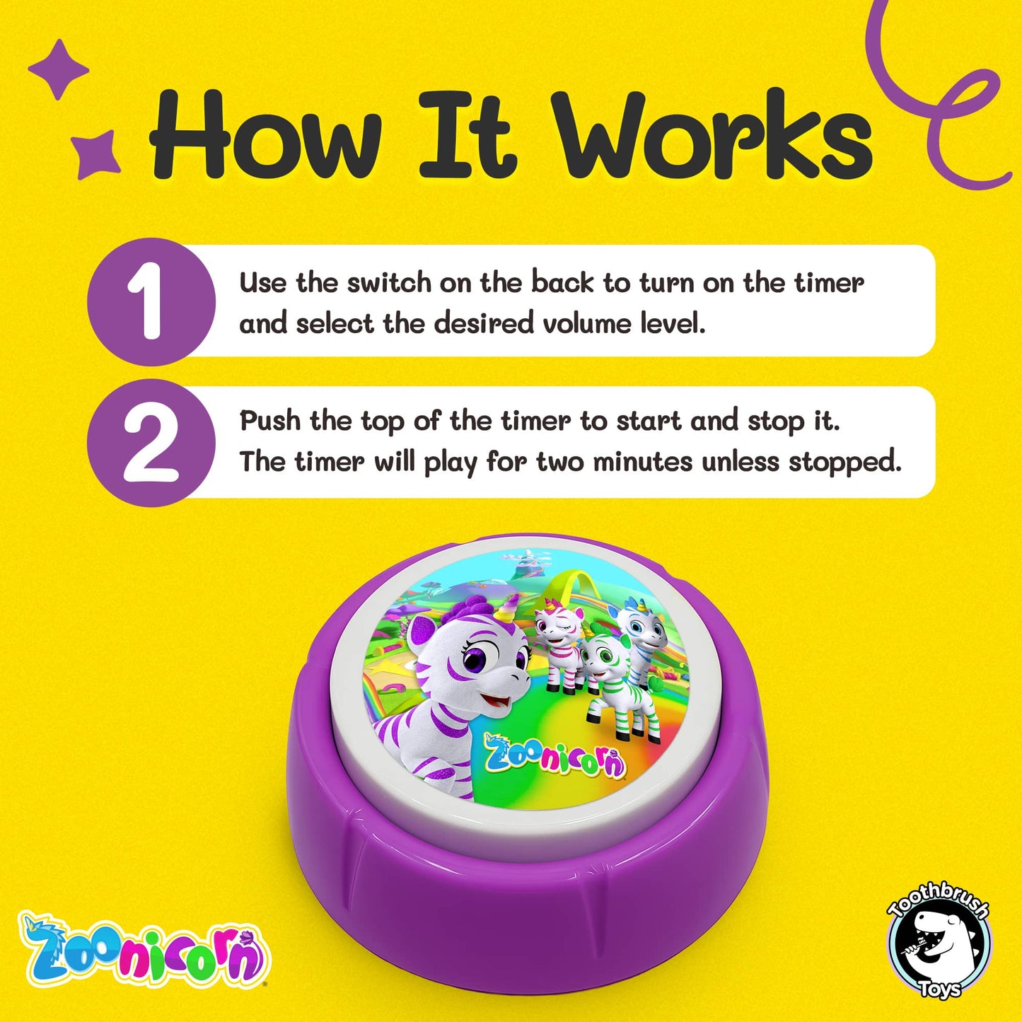Zoonicorn® Toothbrush Timer-3