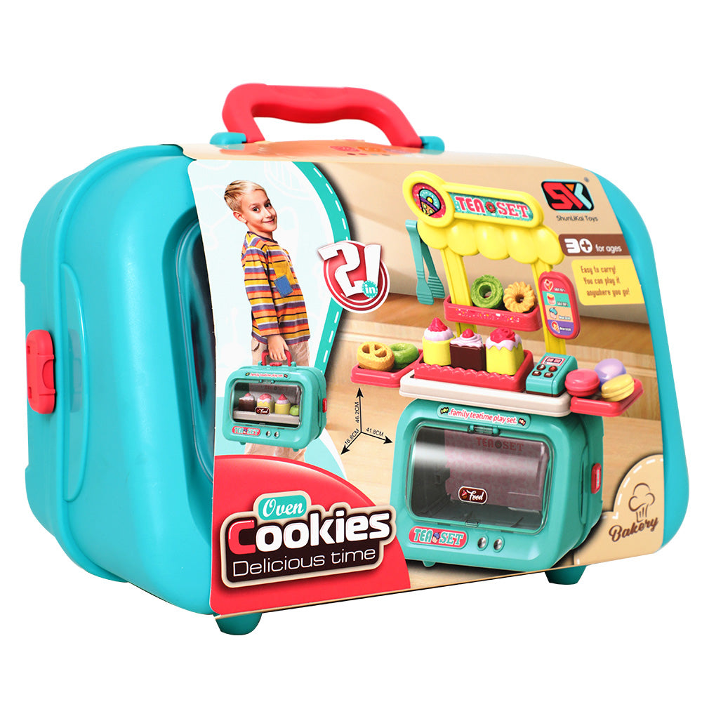 ShunLiKai Toys Oven Cookies Delicious Time Bakery Playset 21 Pieces 95-97