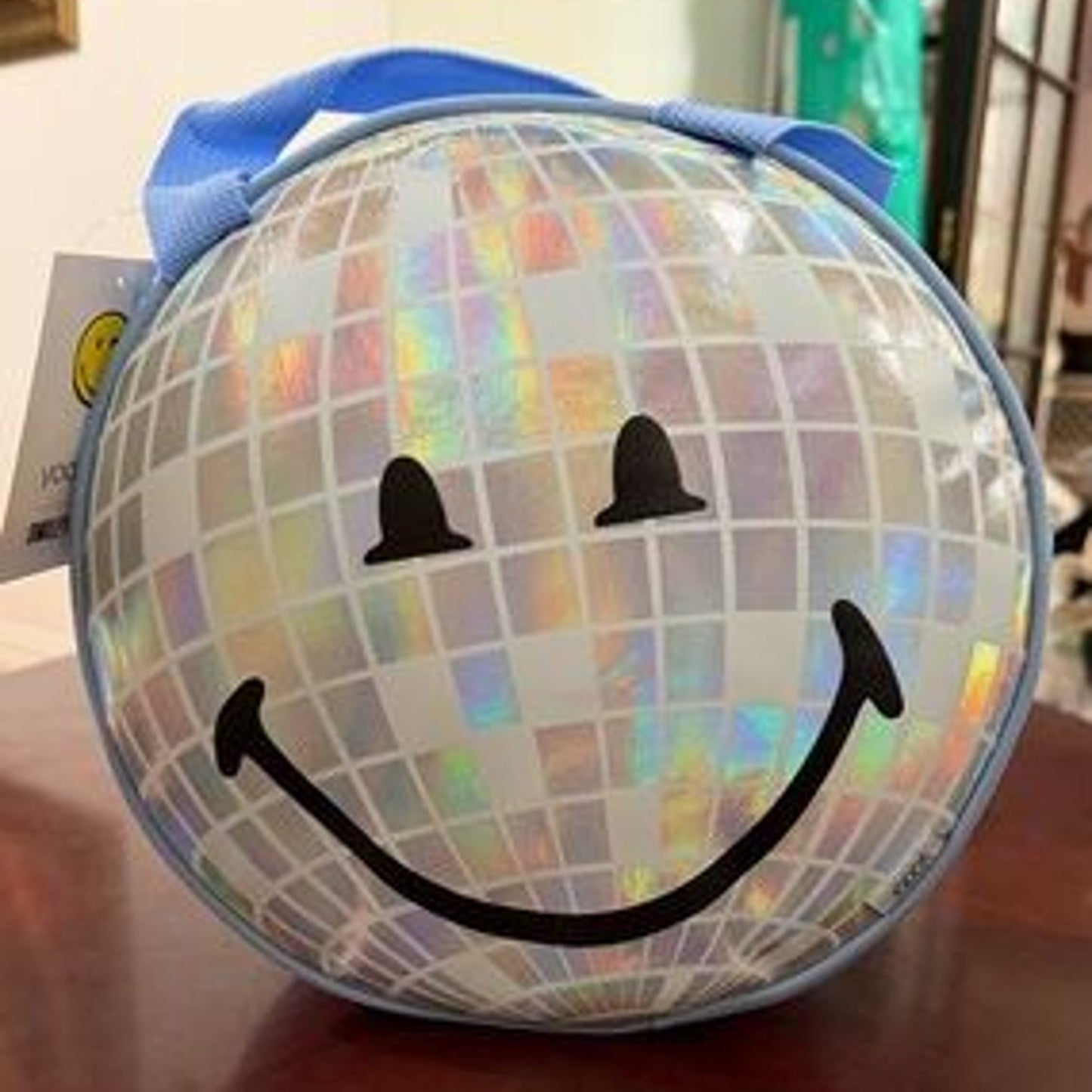 Yoobi SmileyWorld Disco Ball Lunch Tote - Blue