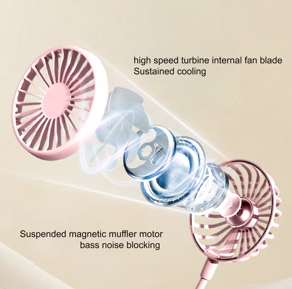 Portable Desk Fan with Mist BSS