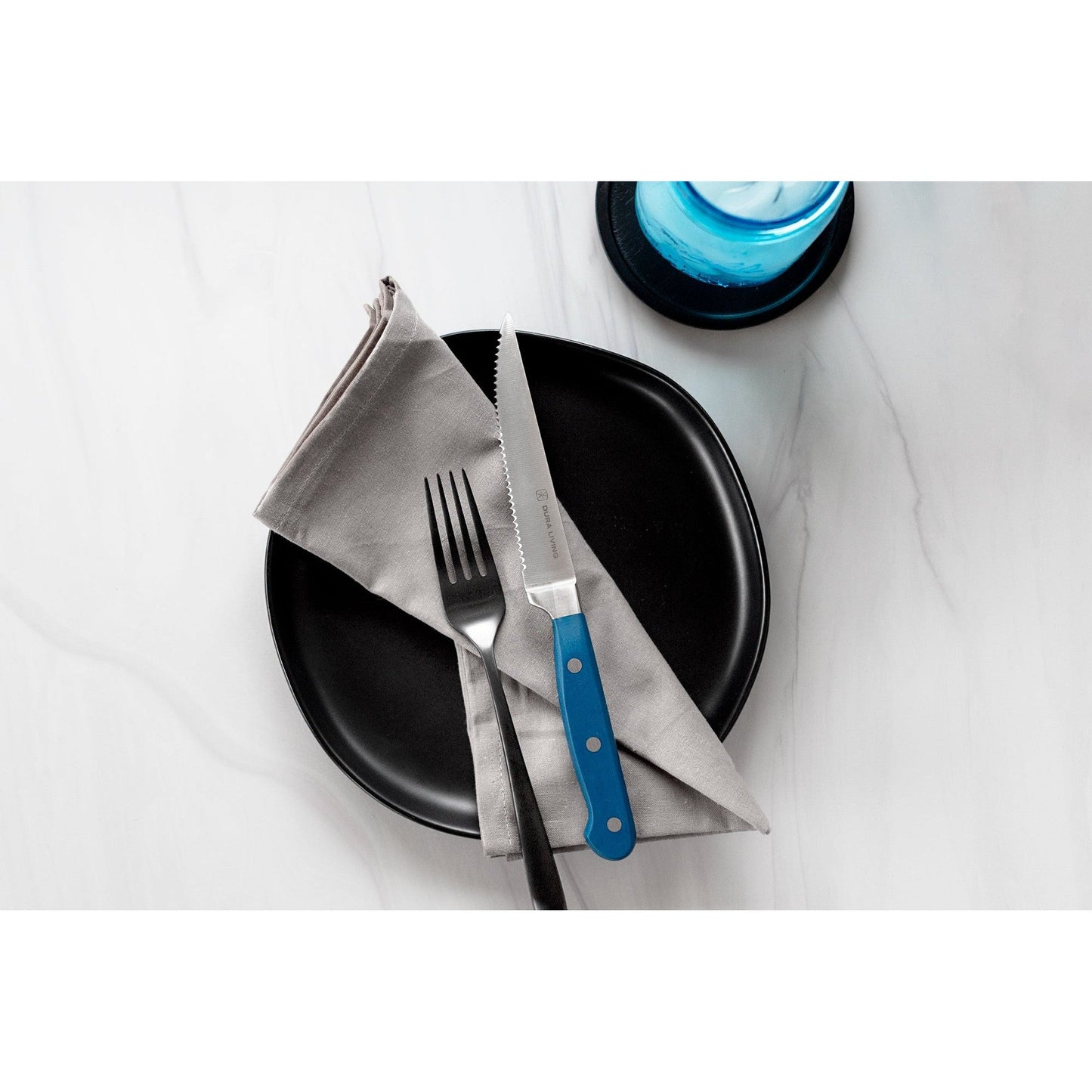 Superior Set of 4 Steak Knives - Royal Blue-2