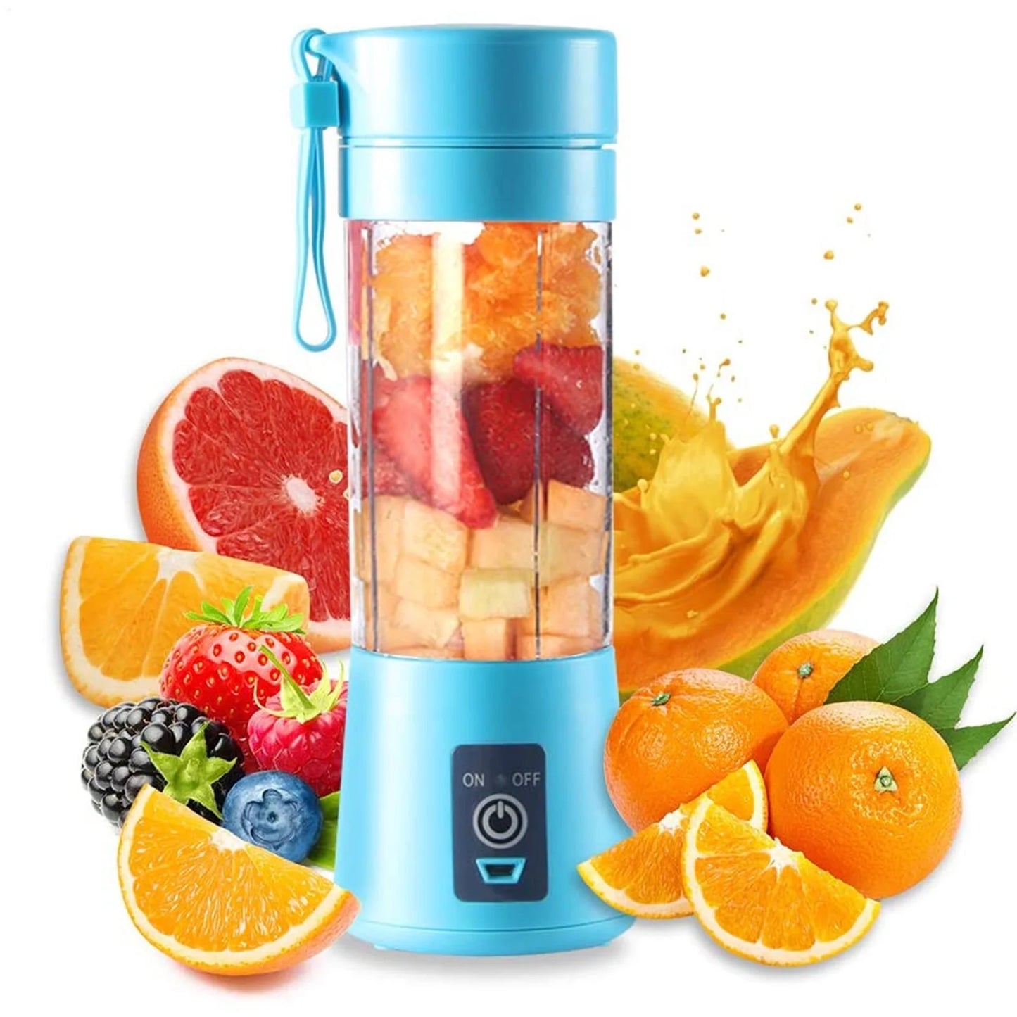 Portable and Rechargeable Battery Juice Blender 92