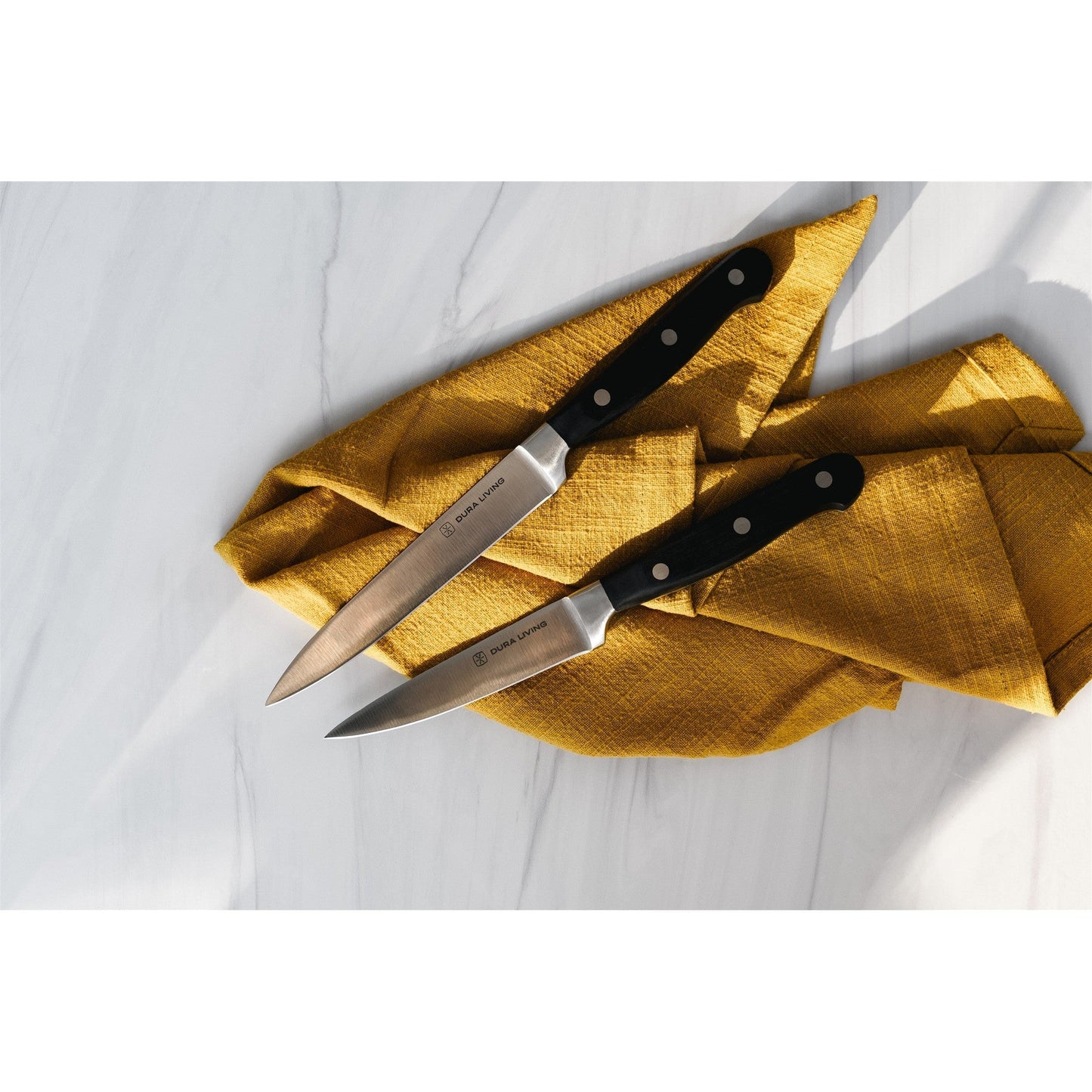 Superior 2-Piece Kitchen Knife Set - Black-1