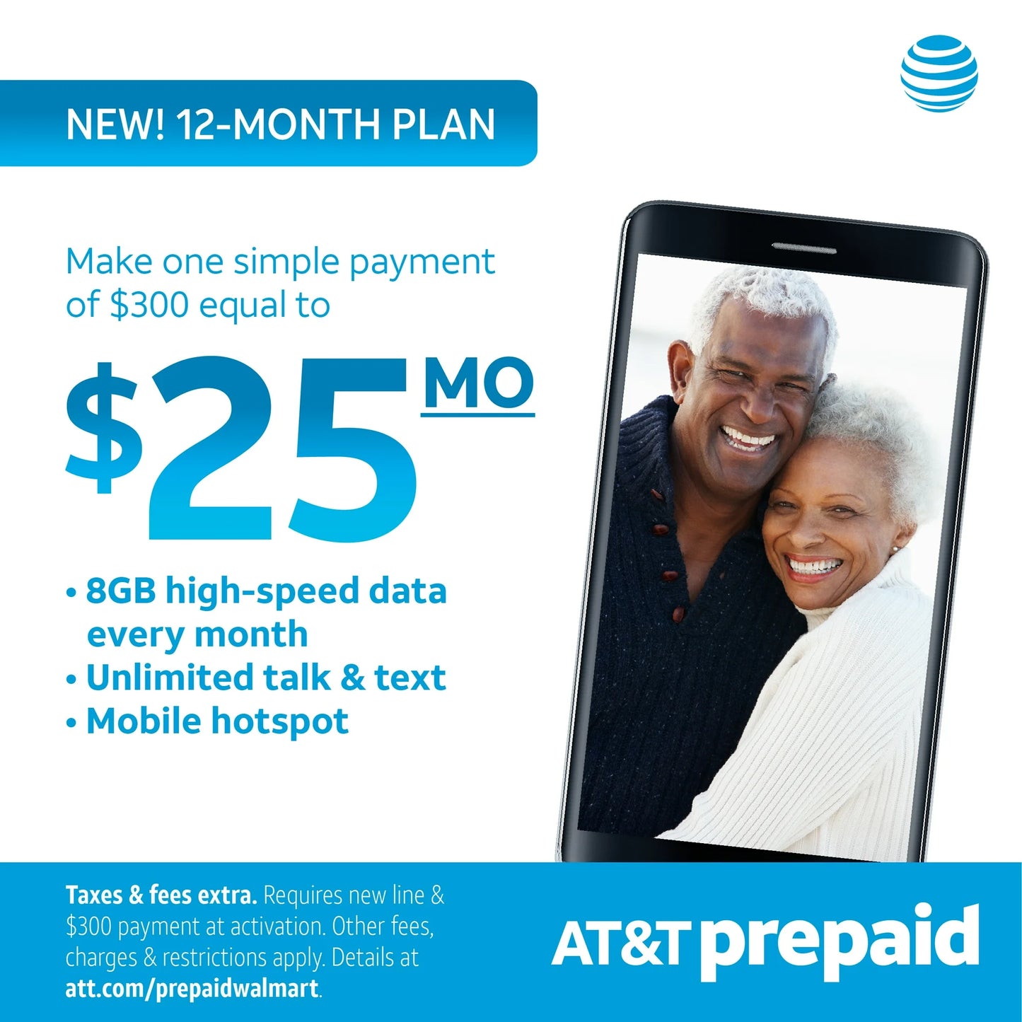 AT&T Prepaid AT&T RADIANT Core 16GB Prepaid Smartphone