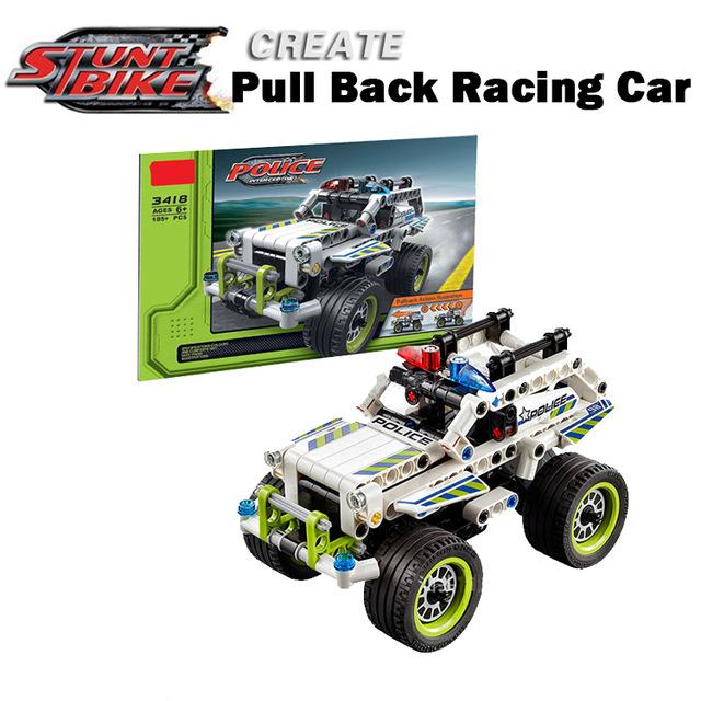 Decool 3418 The Police Technic Compatible LEGO 42047 95-97