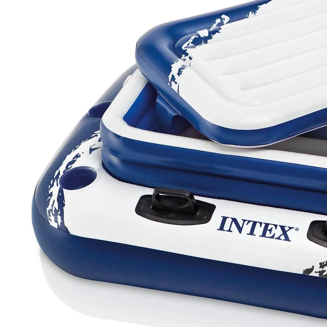 Intex Inflatable Mega Chill II 72 Can Beverage Cooler Float With Lid 81
