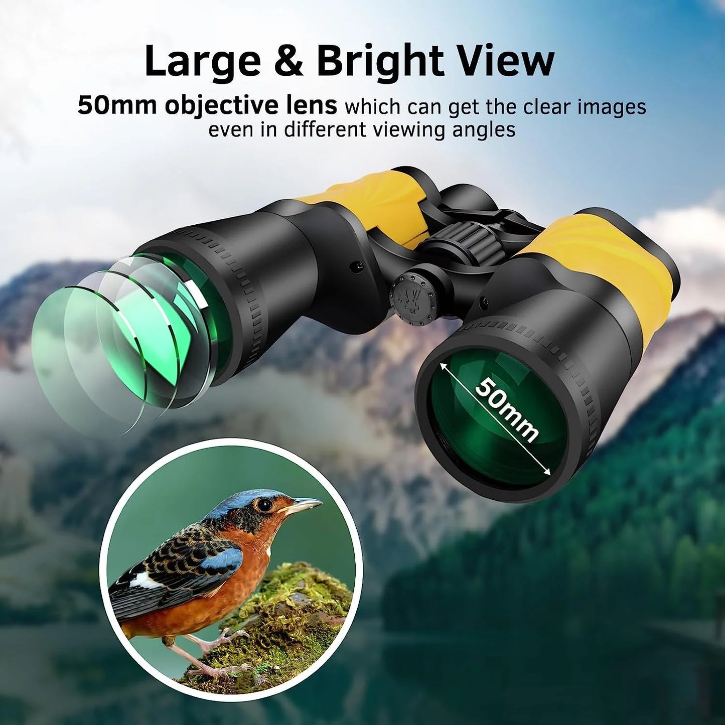 Professional Porro Binoculars 80