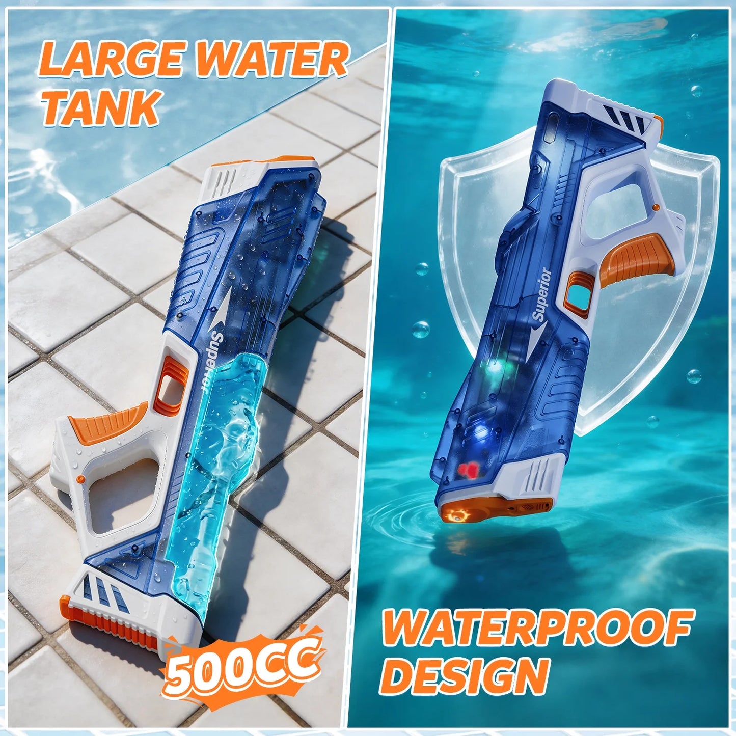 Electric Water Gun Toys,Auto Suction Water Guns for Adults & Kids 73