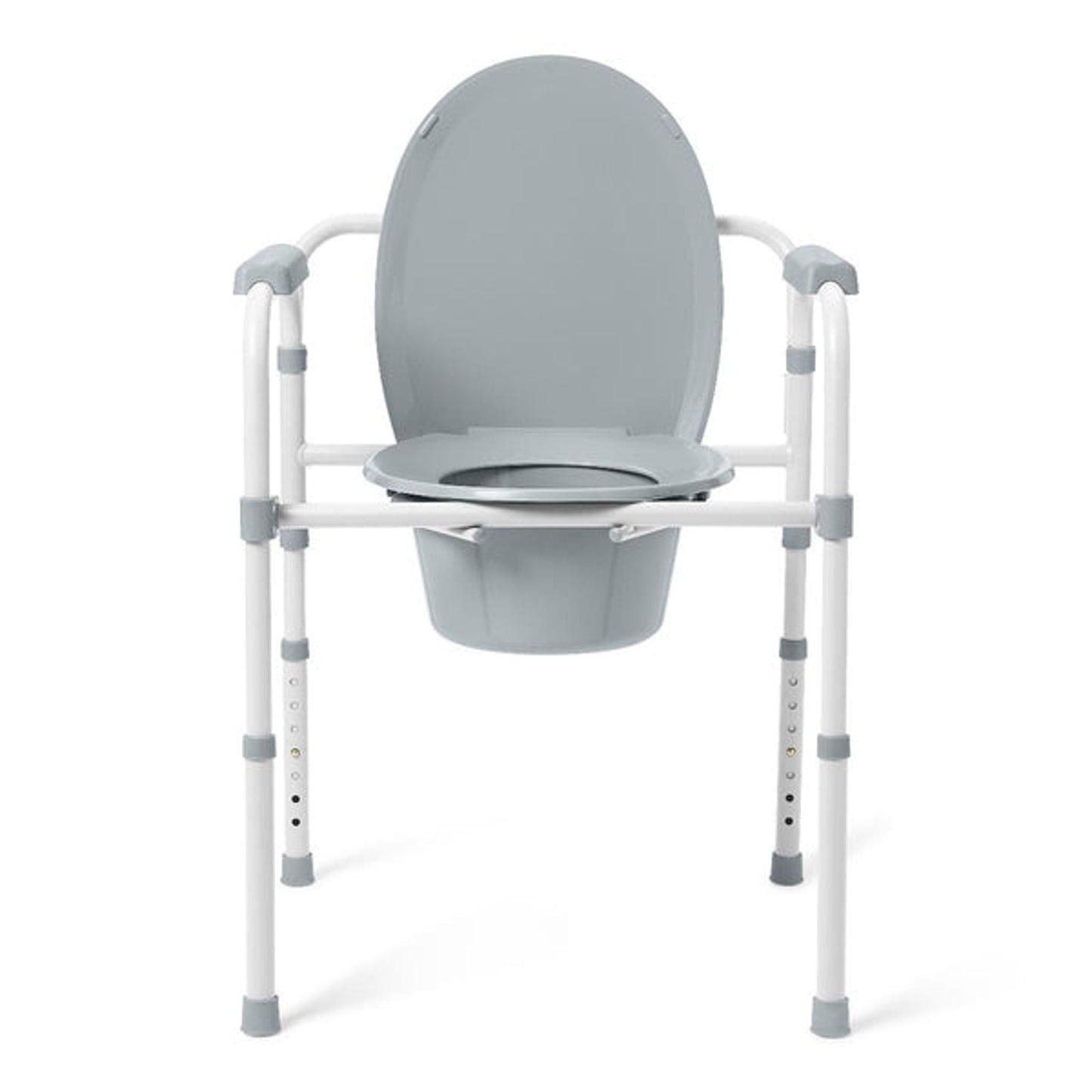 Medline Momentum Elongated Folding Commode