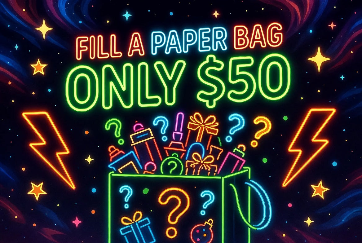 SATURDAY GARAGE SALE CLOSEOUT! fill a bag Brown Paper Bag $50