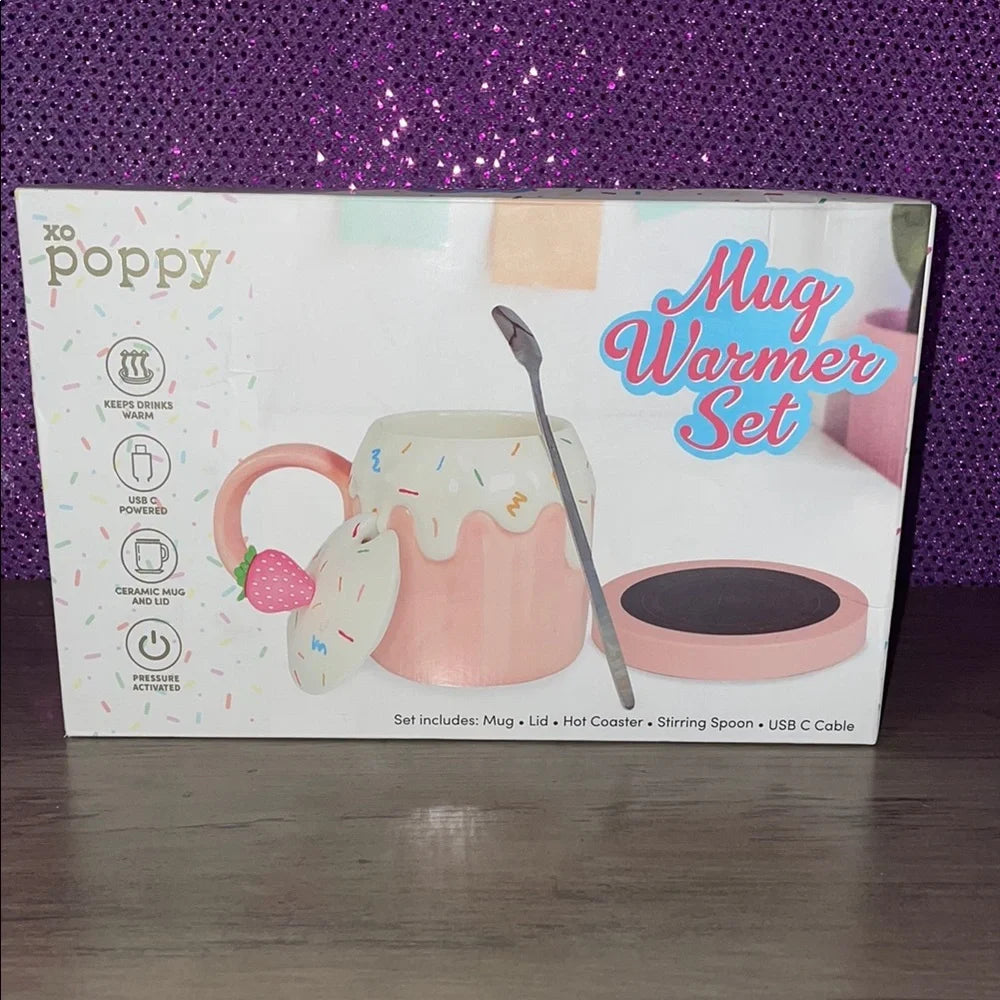 xo poppy Mug Warmer Set 47