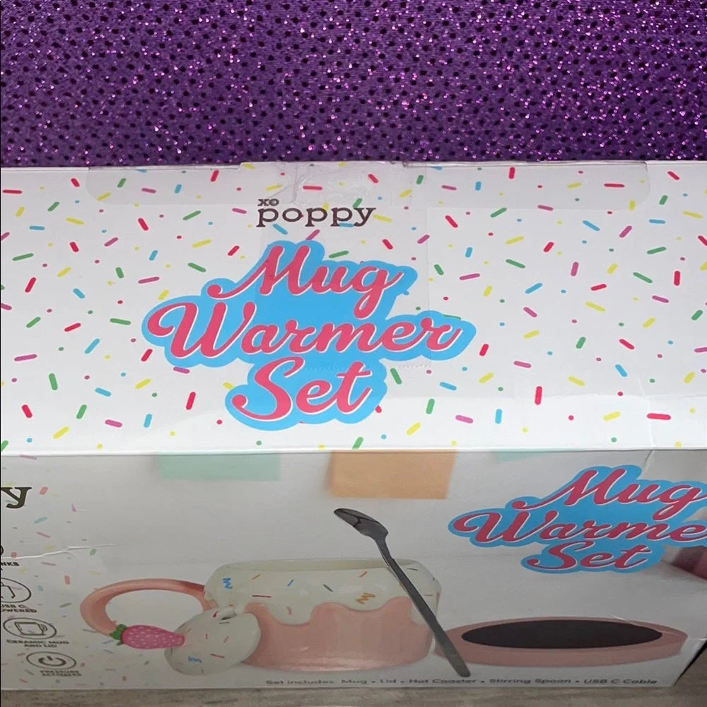 xo poppy Mug Warmer Set 47