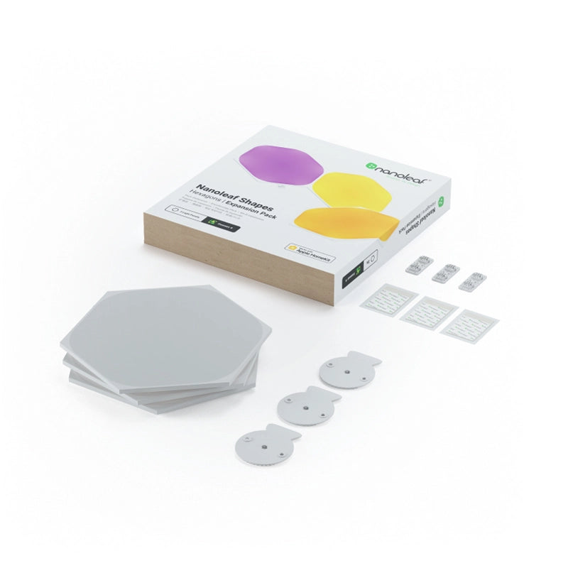 Nanoleaf Smarter By Design Nanoleaf Shapes Hexagons Expansion Pack