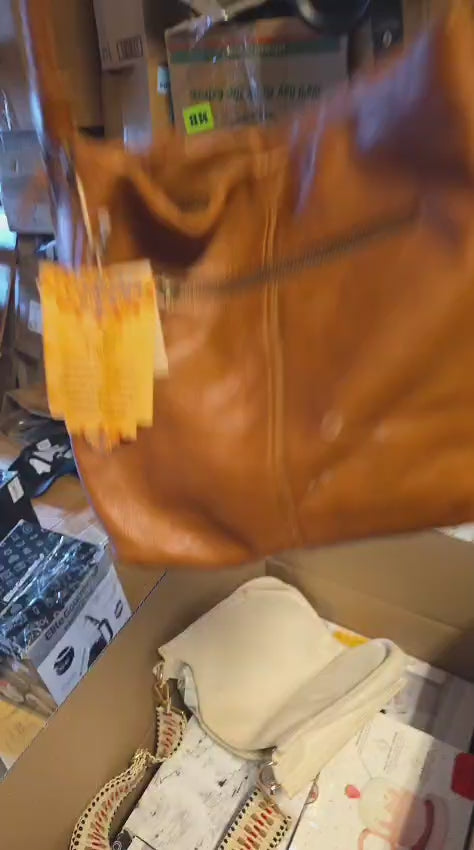 Brown Leather Bag 47