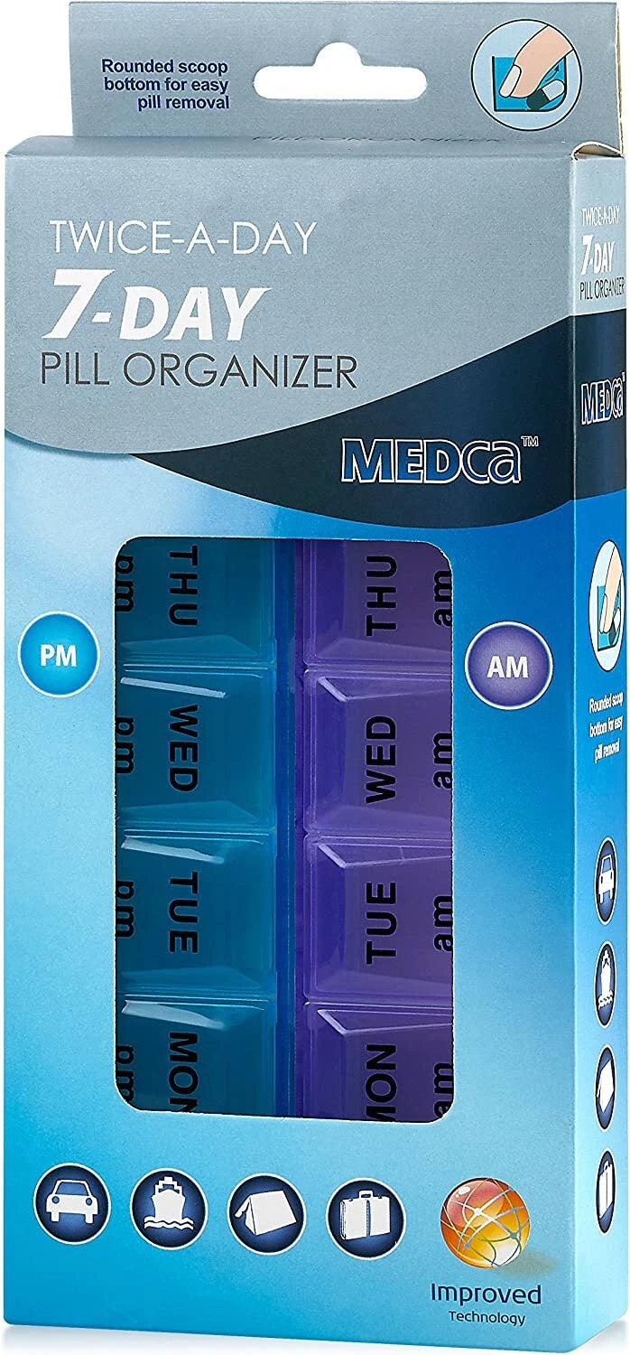 MEDca Weekly Pill Organizer 102