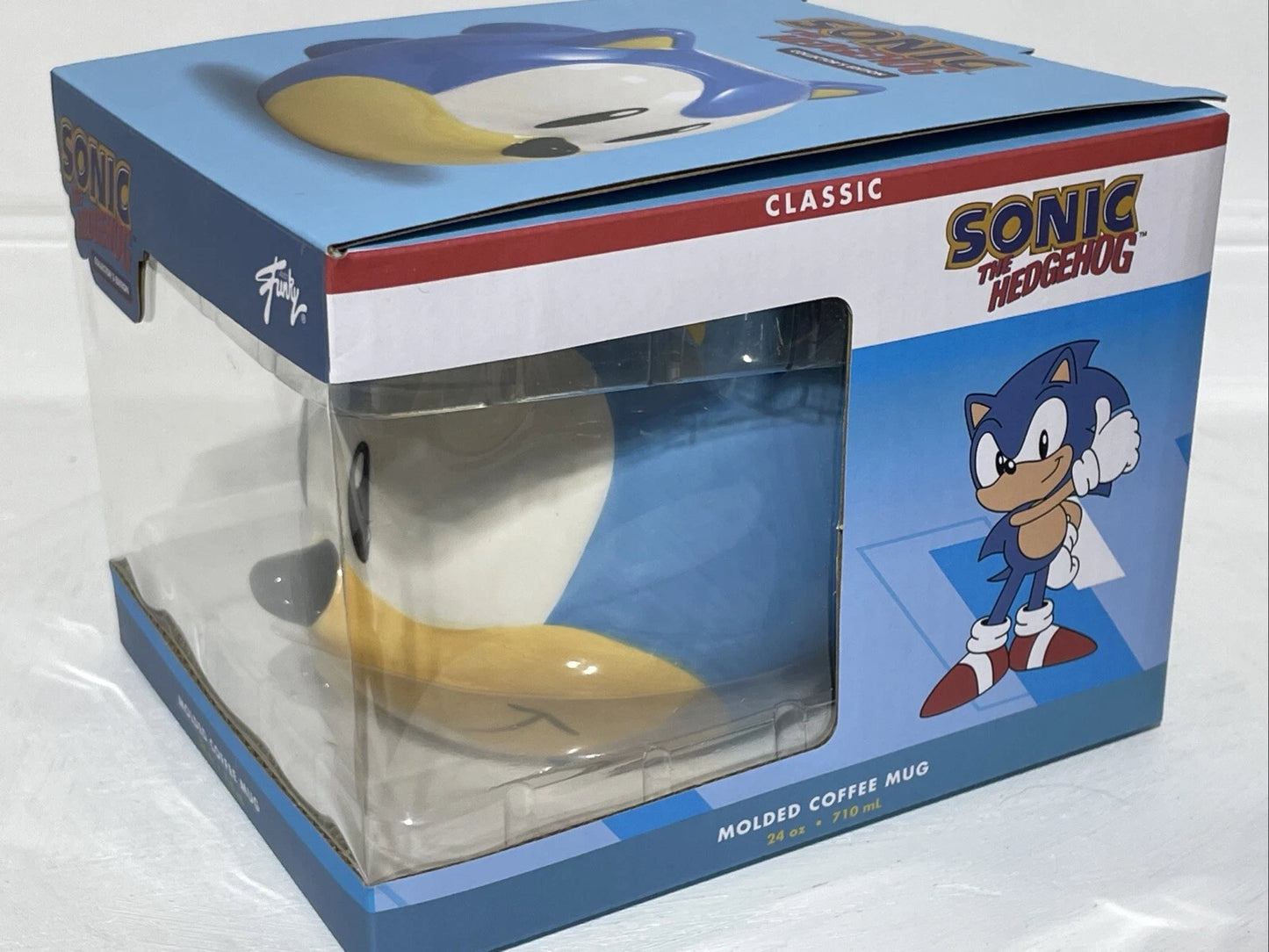 Sonic The Hedgehog Collector's Edition Molded Ceramic Coffee Mug 54