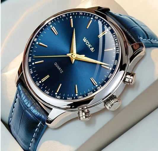 WOKAI Men’s Quartz Watch Luxury Casual Business Wristwatch