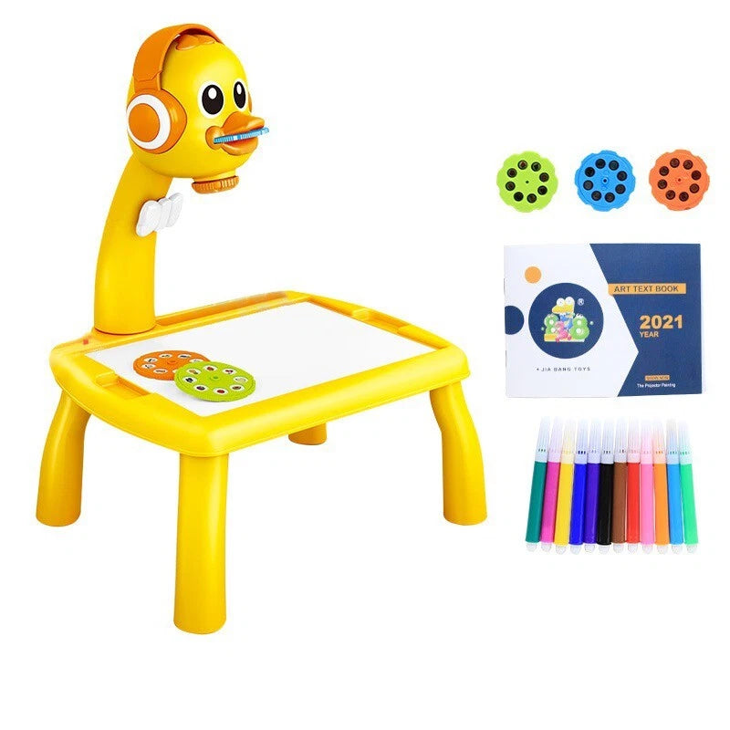 Dream Projection Study Desk Drawing Led Projector Art Children Table Toys 95-97
