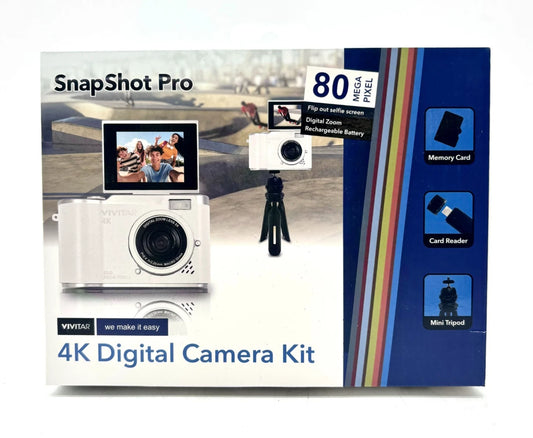 Vivitar Snapshot Pro 4k Digital Camera Kit