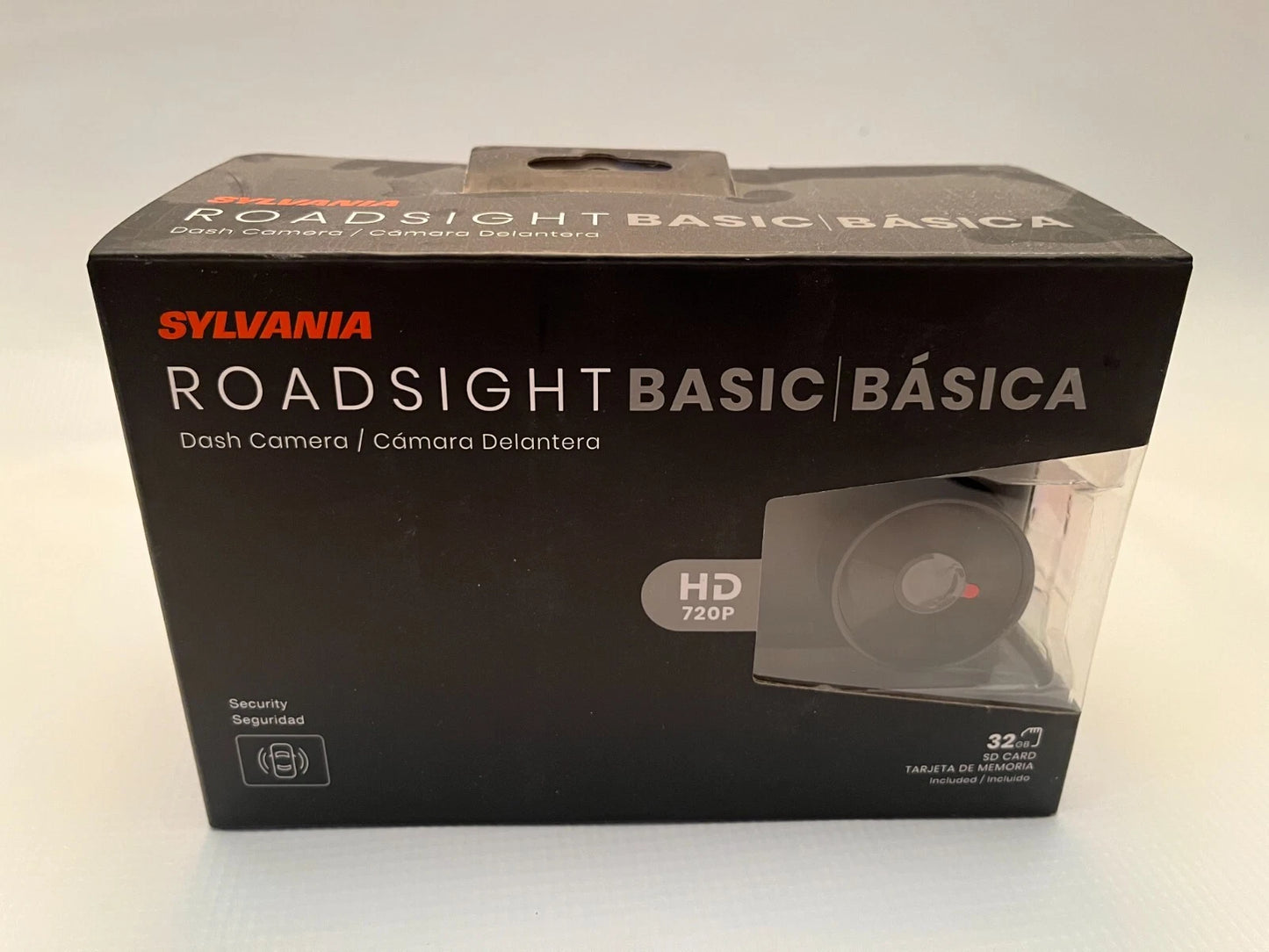 Syvania Roadsight Basic Dash Camera 720p 32BG Memory 16