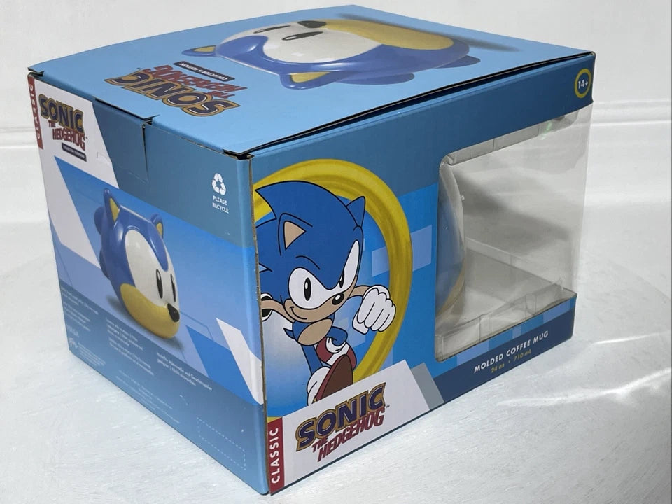 Sonic The Hedgehog Collector's Edition Molded Ceramic Coffee Mug 54