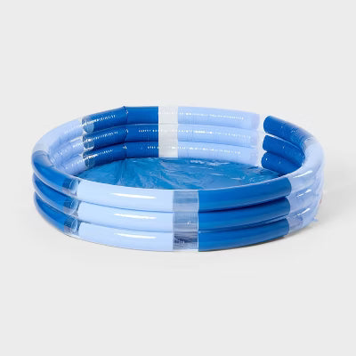 3 Ring Pool - Sun Squad™ Blue: Inflatable for Kids Age 3 and Up 102a