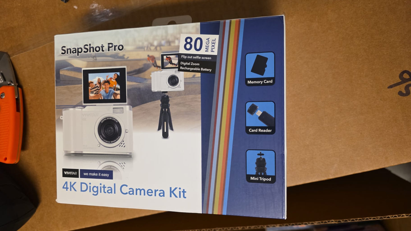 Vivitar Snapshot Pro 4k Digital Camera Kit